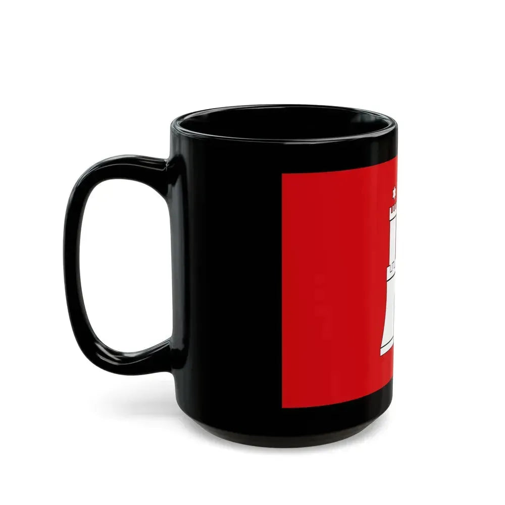 Flag of Hamburg Germany - Black Coffee Mug - Go Mug Yourself