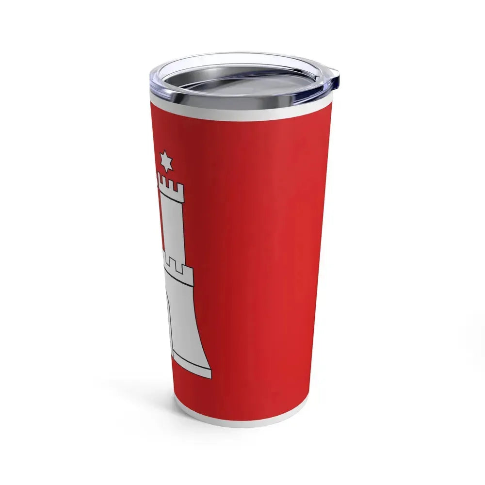 Flag of Hamburg Germany - Tumbler 20oz - Go Mug Yourself