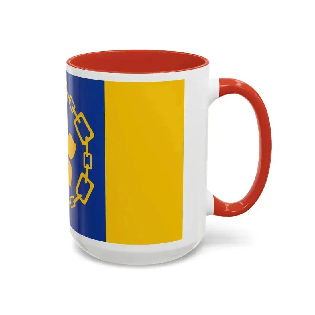 Flag of Hamilton Canada - Accent Coffee Mug - Go Mug Yourself