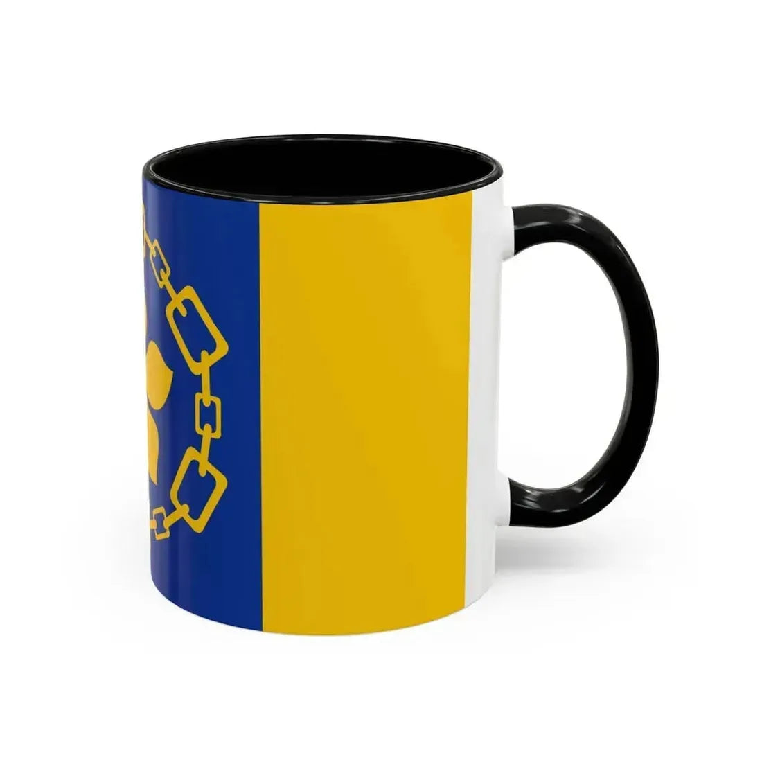 Flag of Hamilton Canada - Accent Coffee Mug - Go Mug Yourself