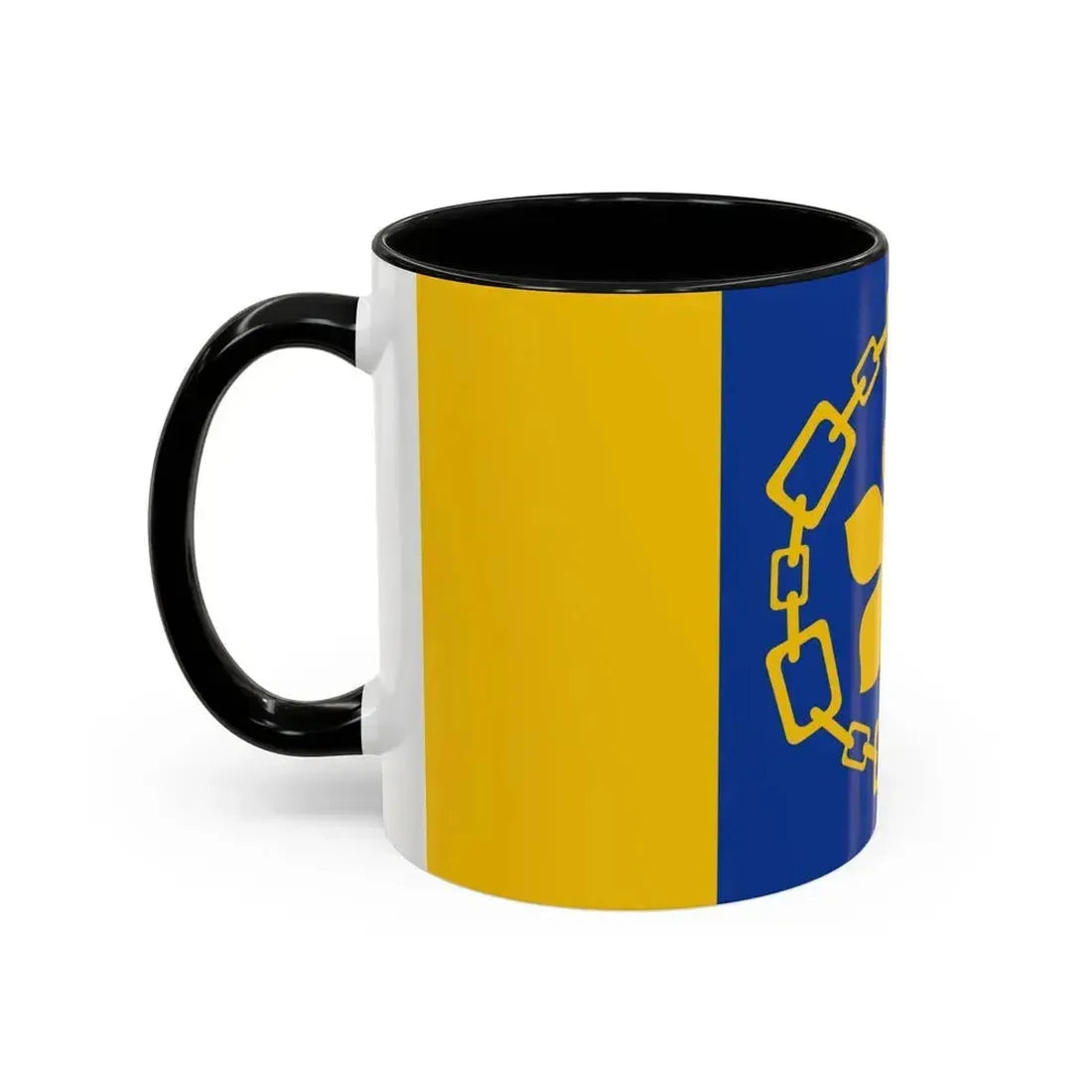 Flag of Hamilton Canada - Accent Coffee Mug - Go Mug Yourself