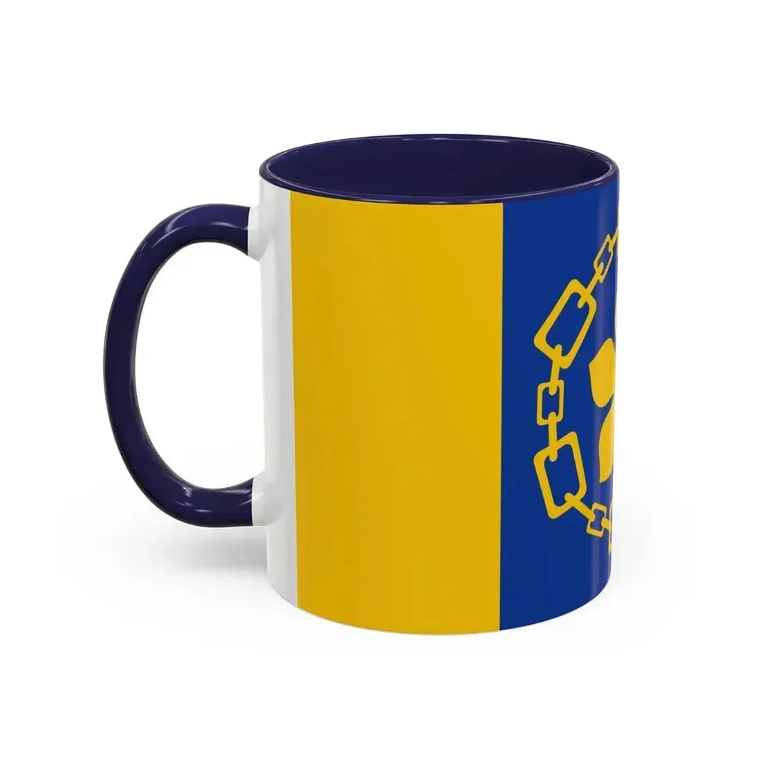 Flag of Hamilton Canada - Accent Coffee Mug - Go Mug Yourself