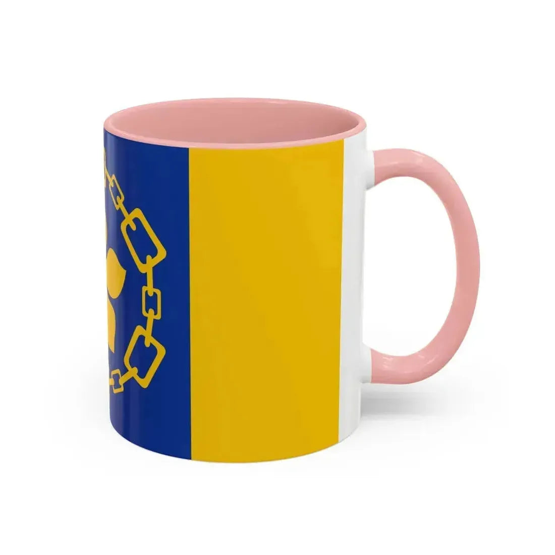 Flag of Hamilton Canada - Accent Coffee Mug - Go Mug Yourself