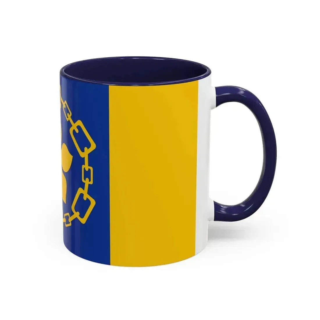 Flag of Hamilton Canada - Accent Coffee Mug - Go Mug Yourself