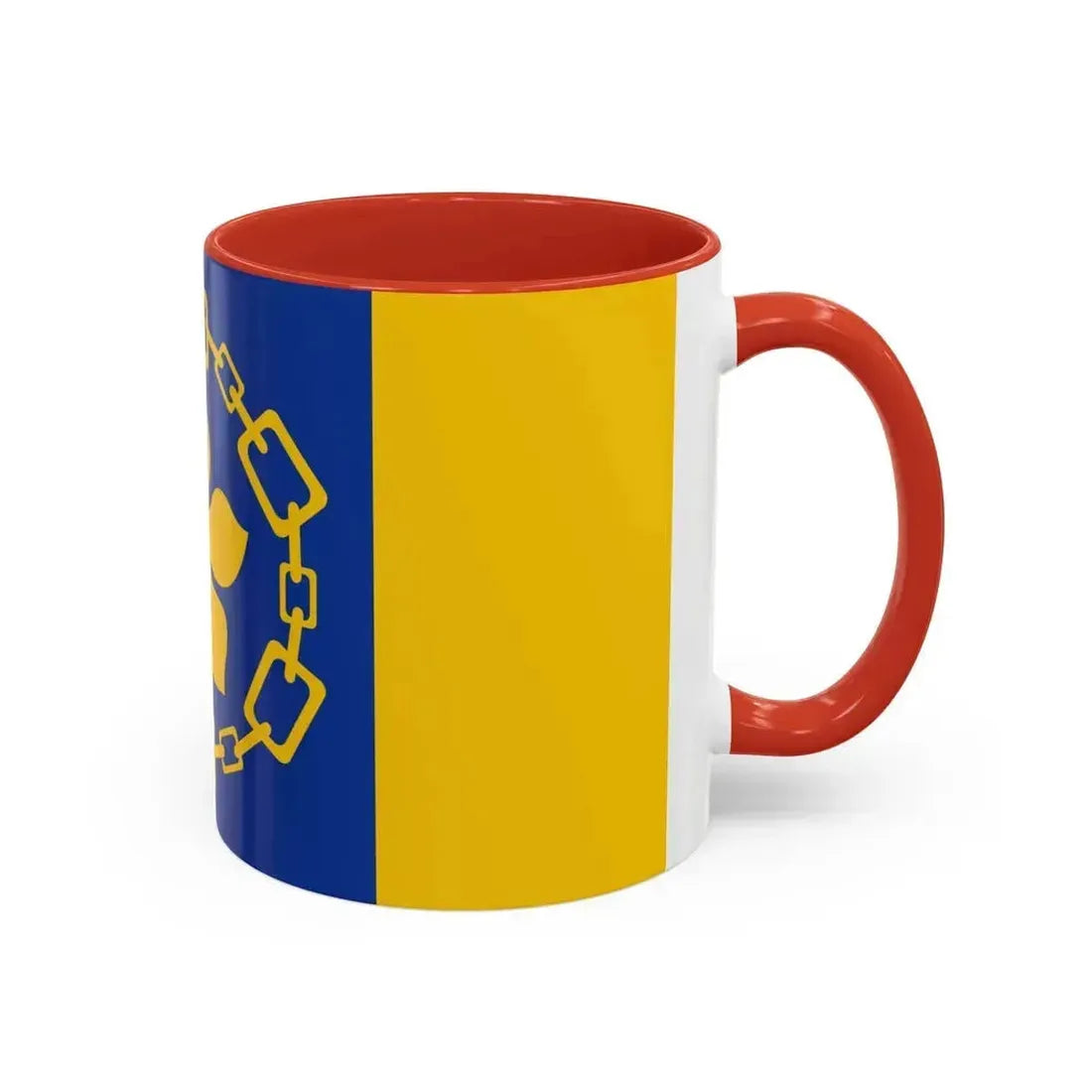 Flag of Hamilton Canada - Accent Coffee Mug - Go Mug Yourself