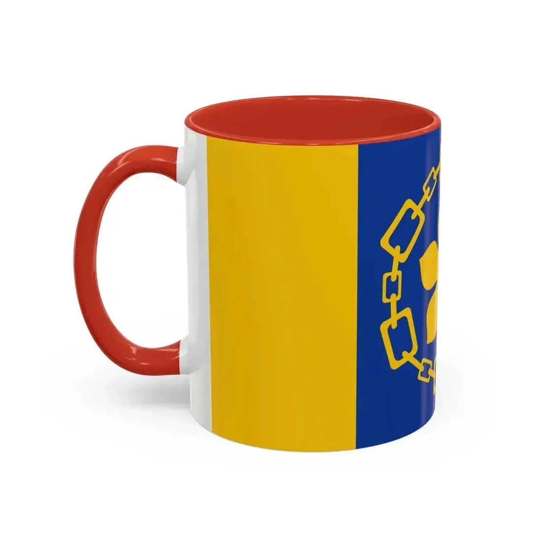 Flag of Hamilton Canada - Accent Coffee Mug - Go Mug Yourself