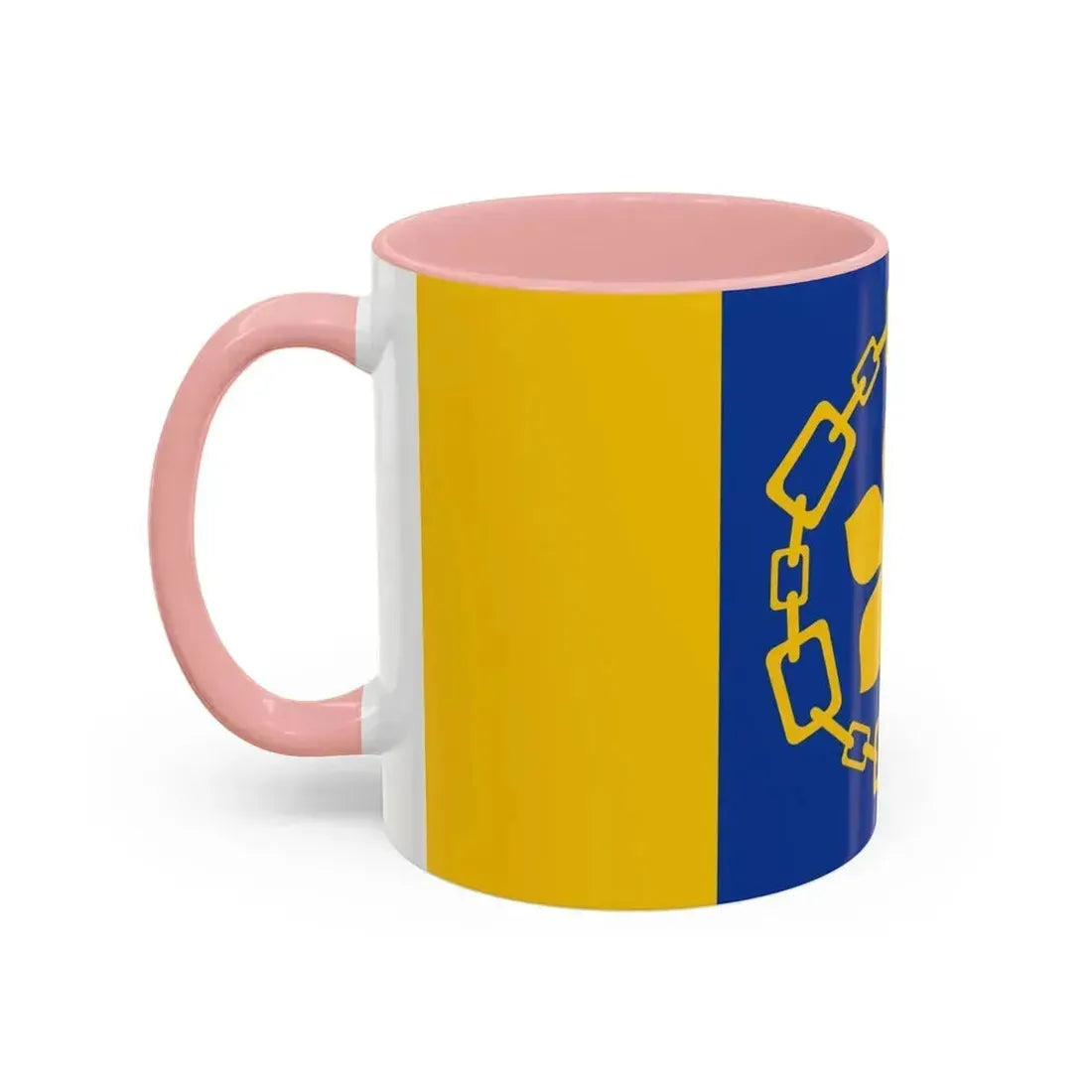 Flag of Hamilton Canada - Accent Coffee Mug - Go Mug Yourself