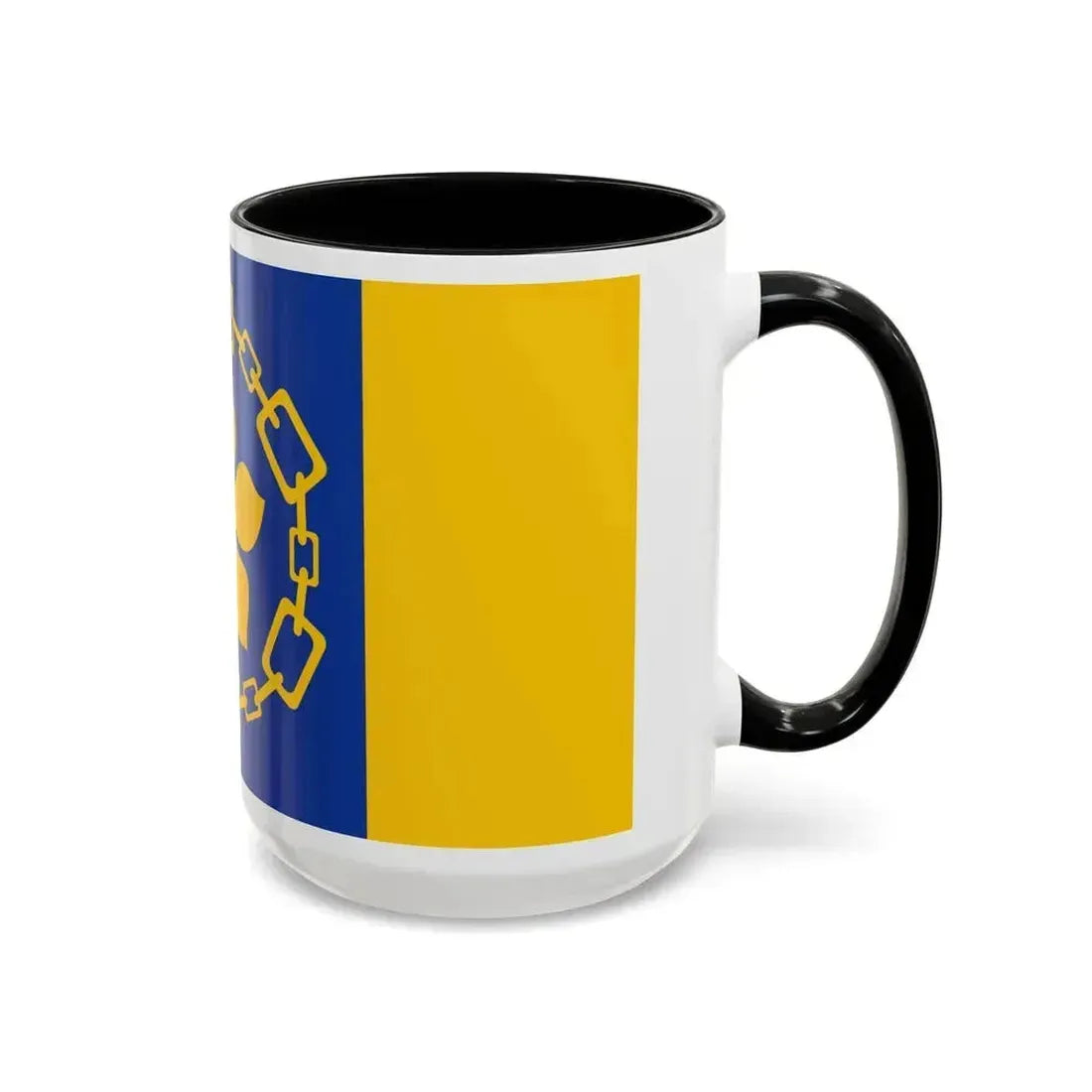 Flag of Hamilton Canada - Accent Coffee Mug - Go Mug Yourself
