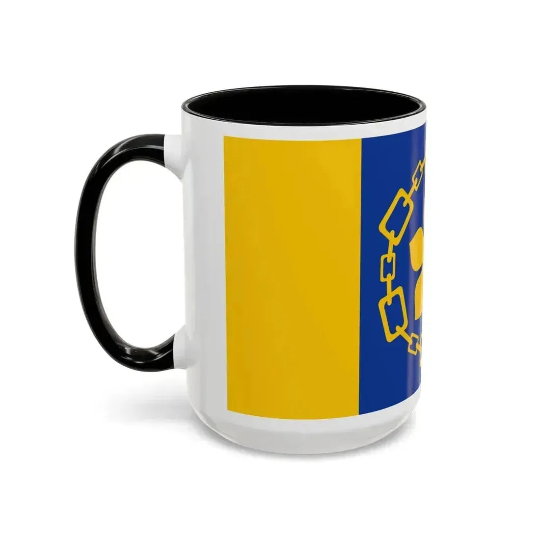 Flag of Hamilton Canada - Accent Coffee Mug - Go Mug Yourself