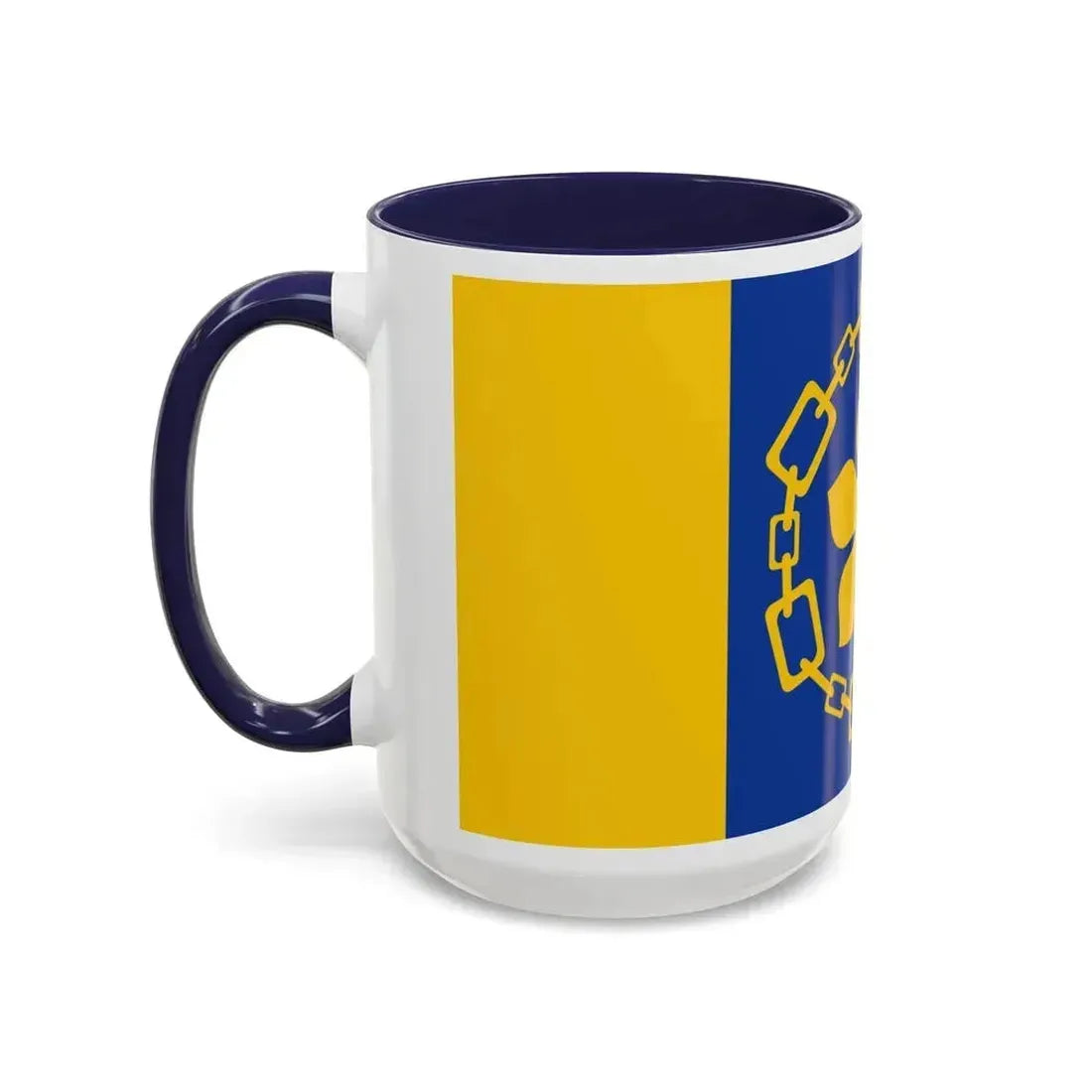 Flag of Hamilton Canada - Accent Coffee Mug - Go Mug Yourself