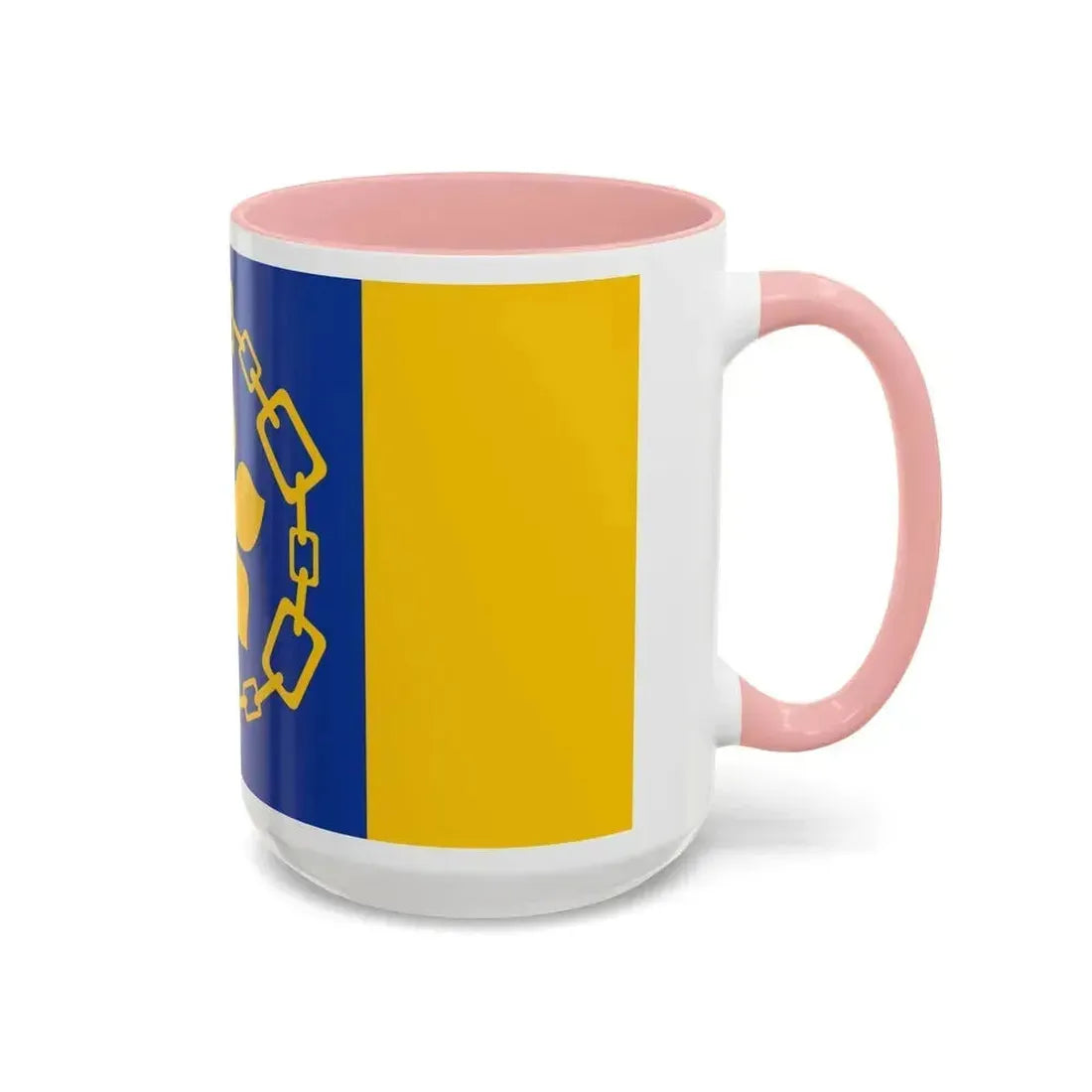 Flag of Hamilton Canada - Accent Coffee Mug - Go Mug Yourself