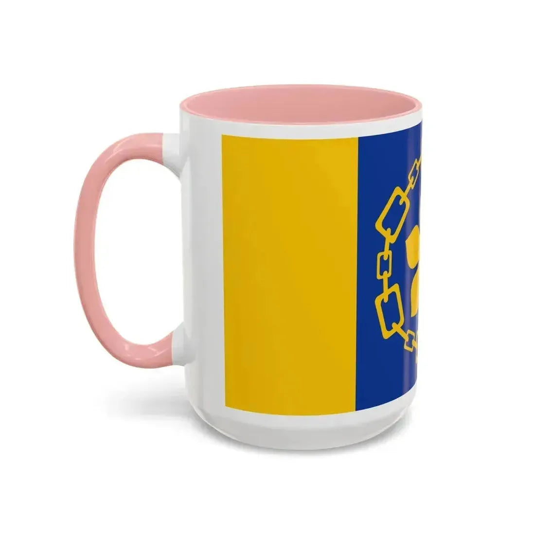 Flag of Hamilton Canada - Accent Coffee Mug - Go Mug Yourself