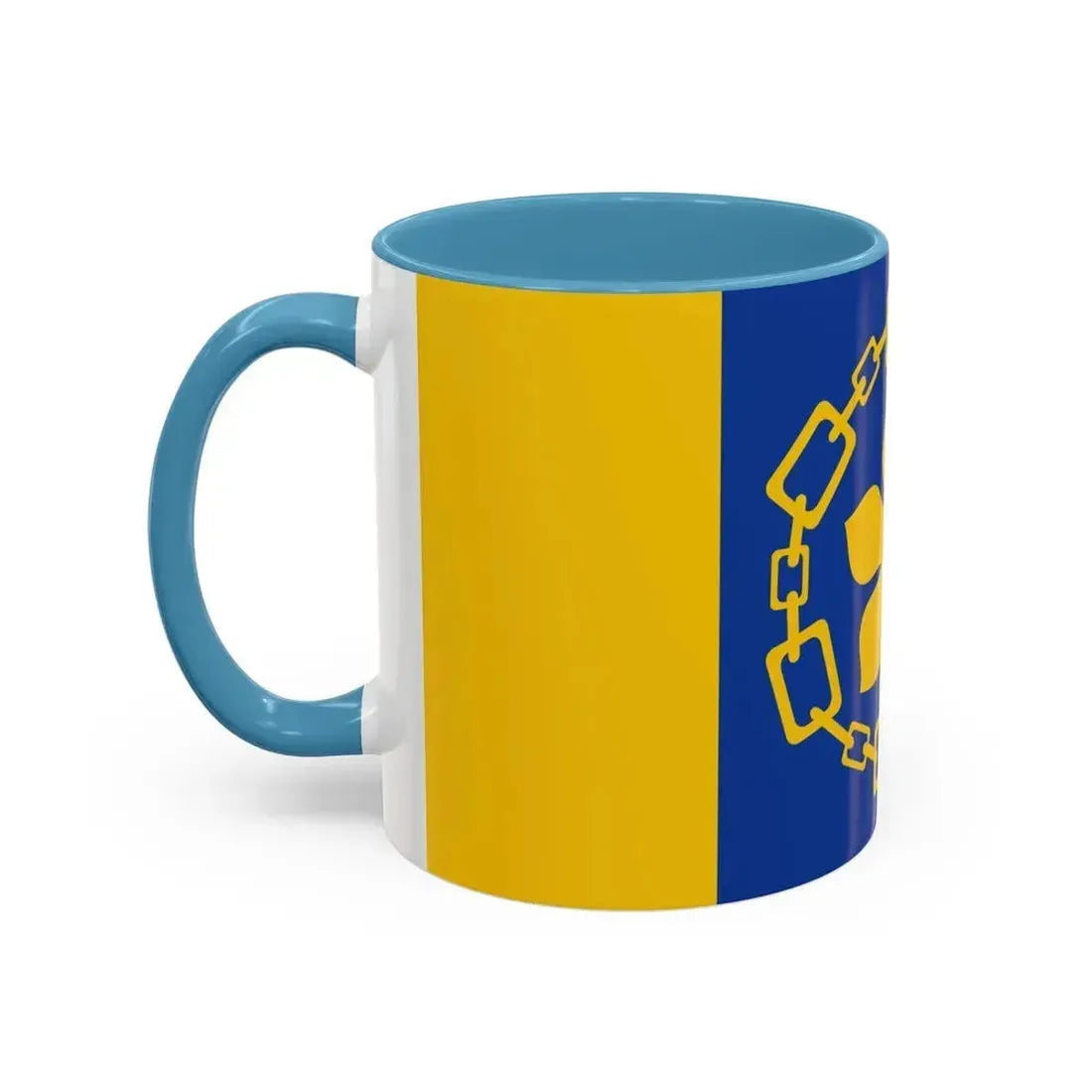 Flag of Hamilton Canada - Accent Coffee Mug - Go Mug Yourself