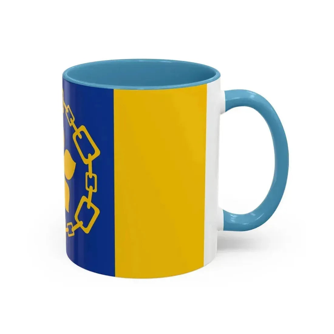 Flag of Hamilton Canada - Accent Coffee Mug - Go Mug Yourself