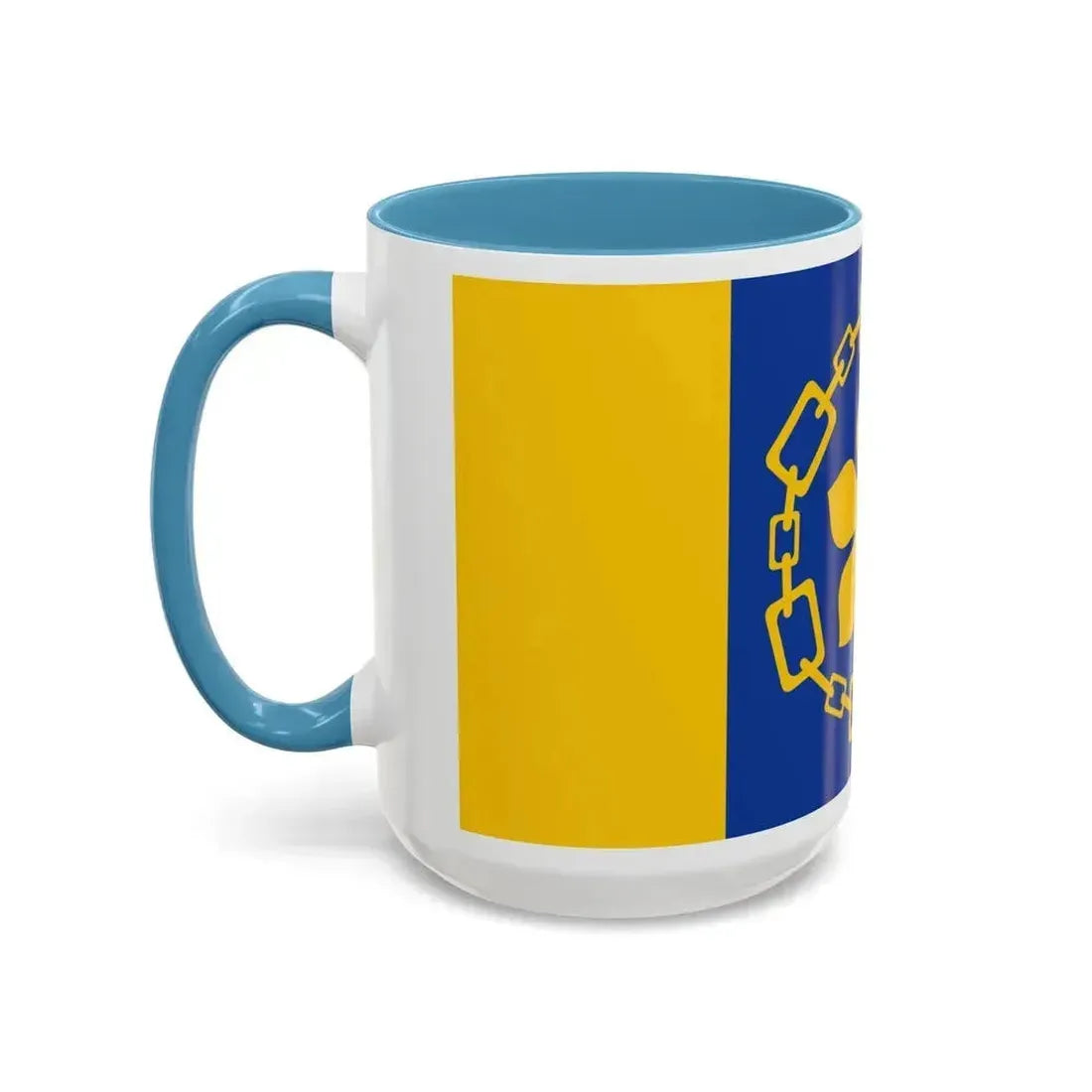 Flag of Hamilton Canada - Accent Coffee Mug - Go Mug Yourself