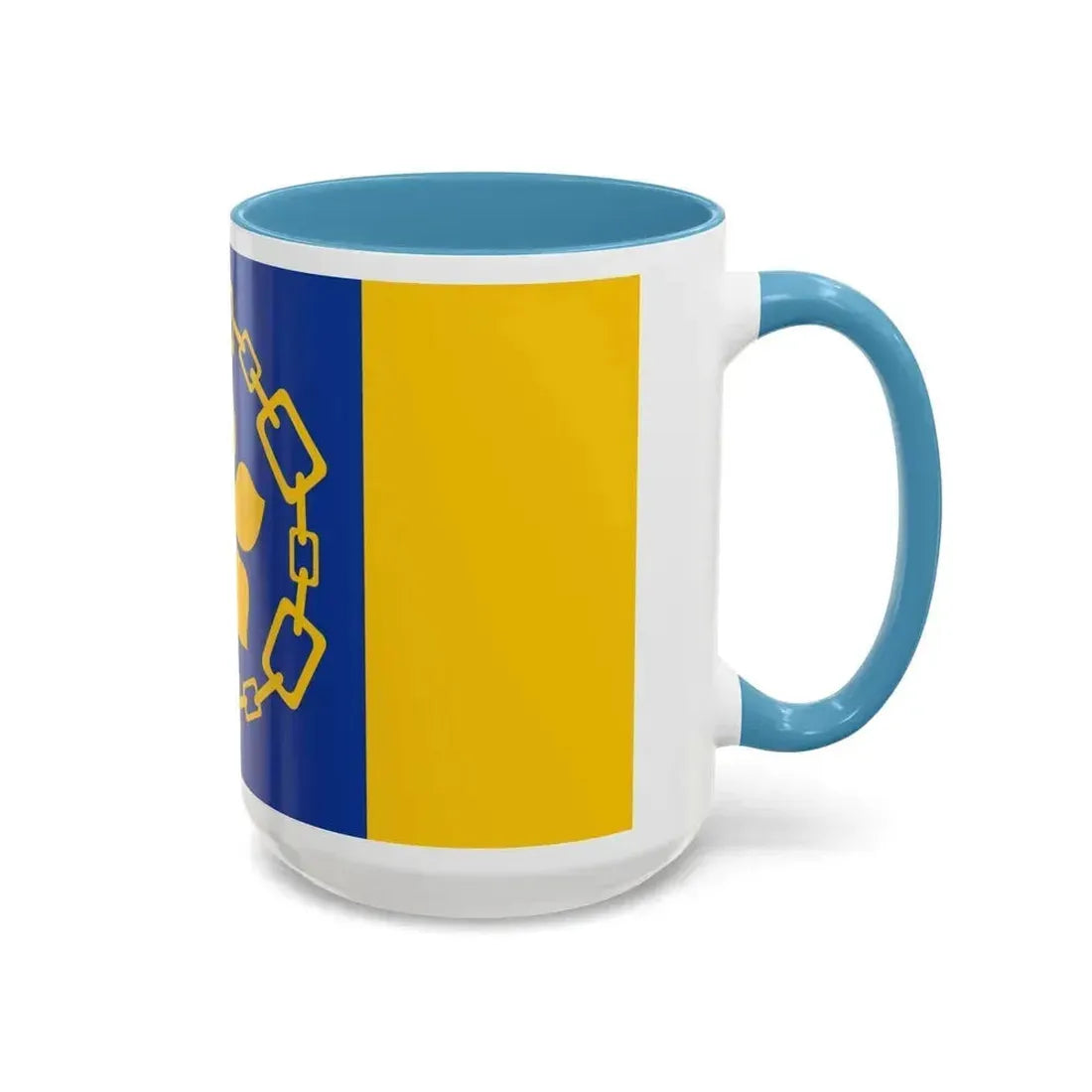 Flag of Hamilton Canada - Accent Coffee Mug - Go Mug Yourself