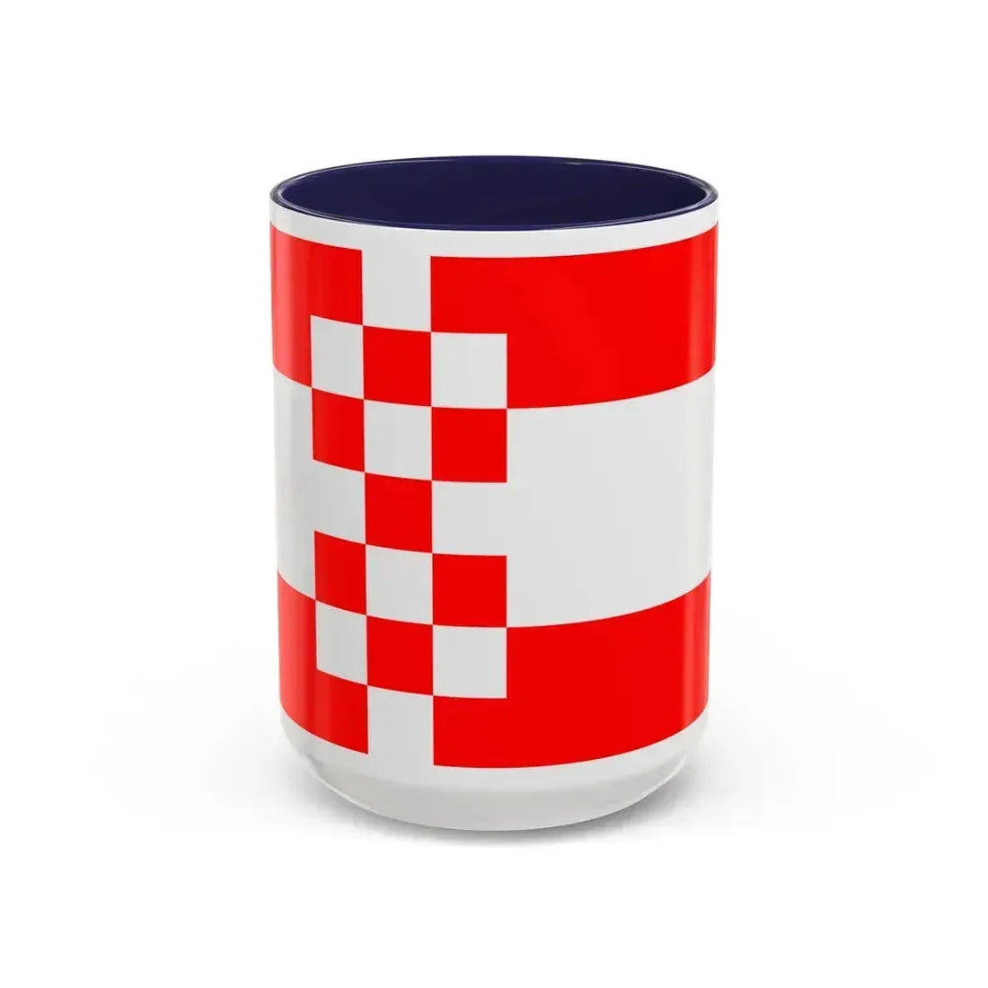 Flag of Hamm Germany - Accent Coffee Mug 15oz Navy - Go Mug Yourself
