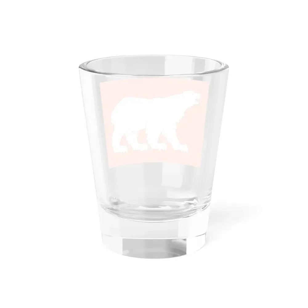 Flag of Hammerfest Troms og Finnmark Norway - Shot Glass 1.5oz - Go Mug Yourself