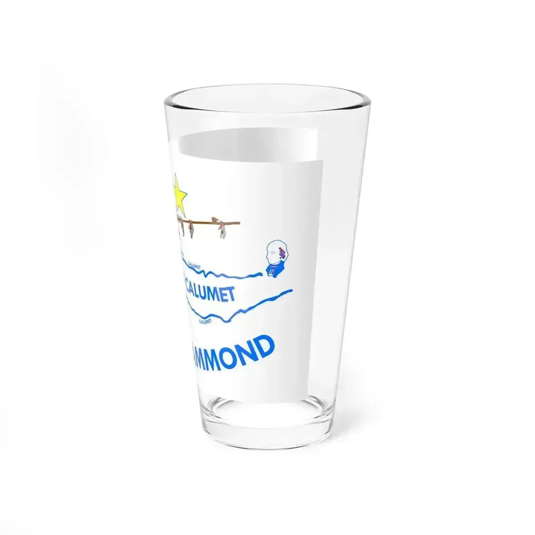 Flag of Hammond, IN - Pint Glass 16oz - Go Mug Yourself