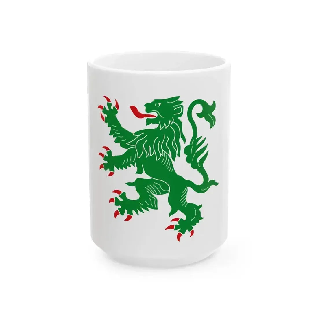 Flag of Hamoir (Belgium) White Coffee Mug 15oz - Go Mug Yourself