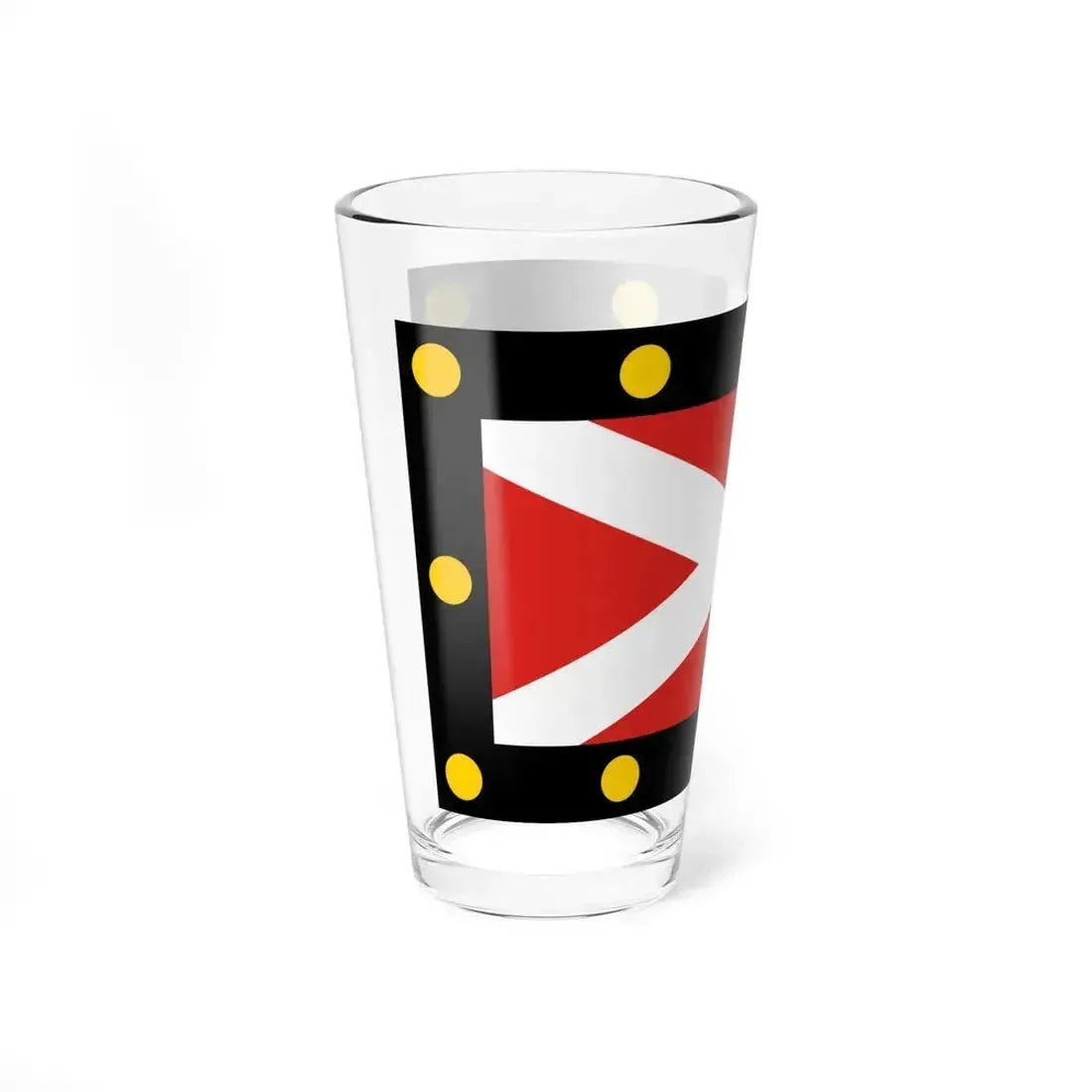 Flag of Hampton Poyle UK - Pint Glass 16oz - Go Mug Yourself