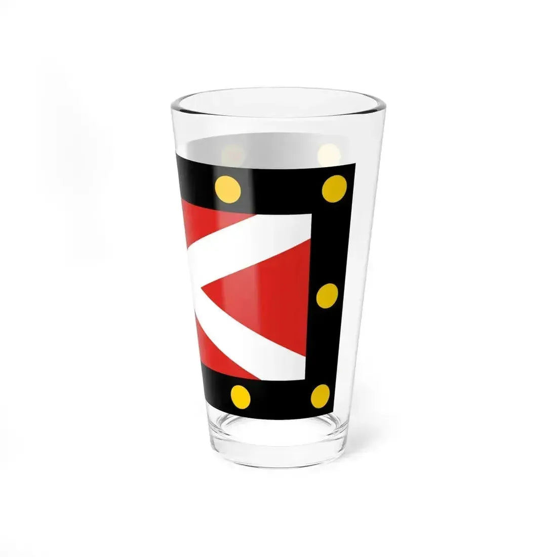 Flag of Hampton Poyle UK - Pint Glass 16oz - Go Mug Yourself
