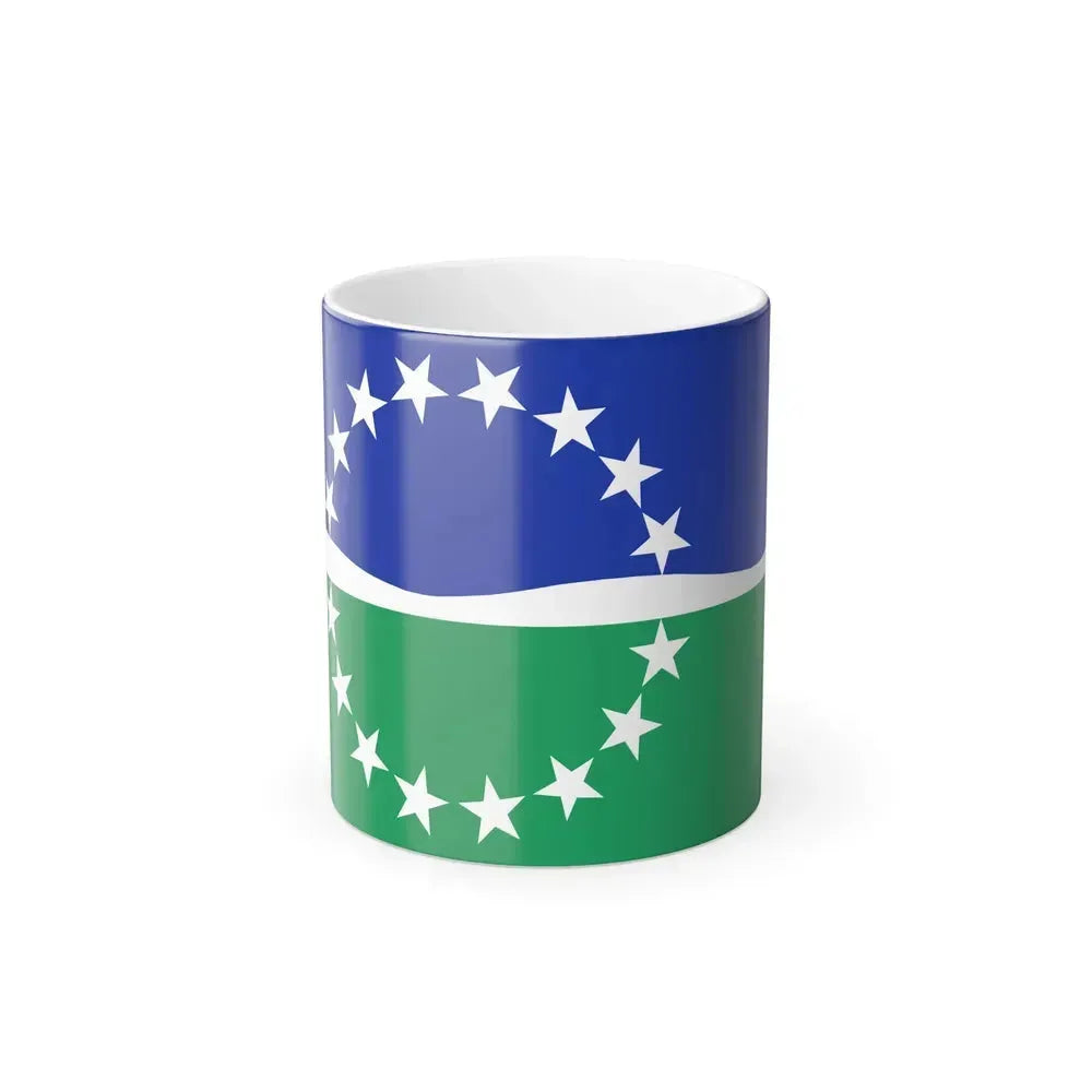 Flag of Hampton Roads, Virginia - Color Changing Coffee Mug 11oz - Go Mug Yourself
