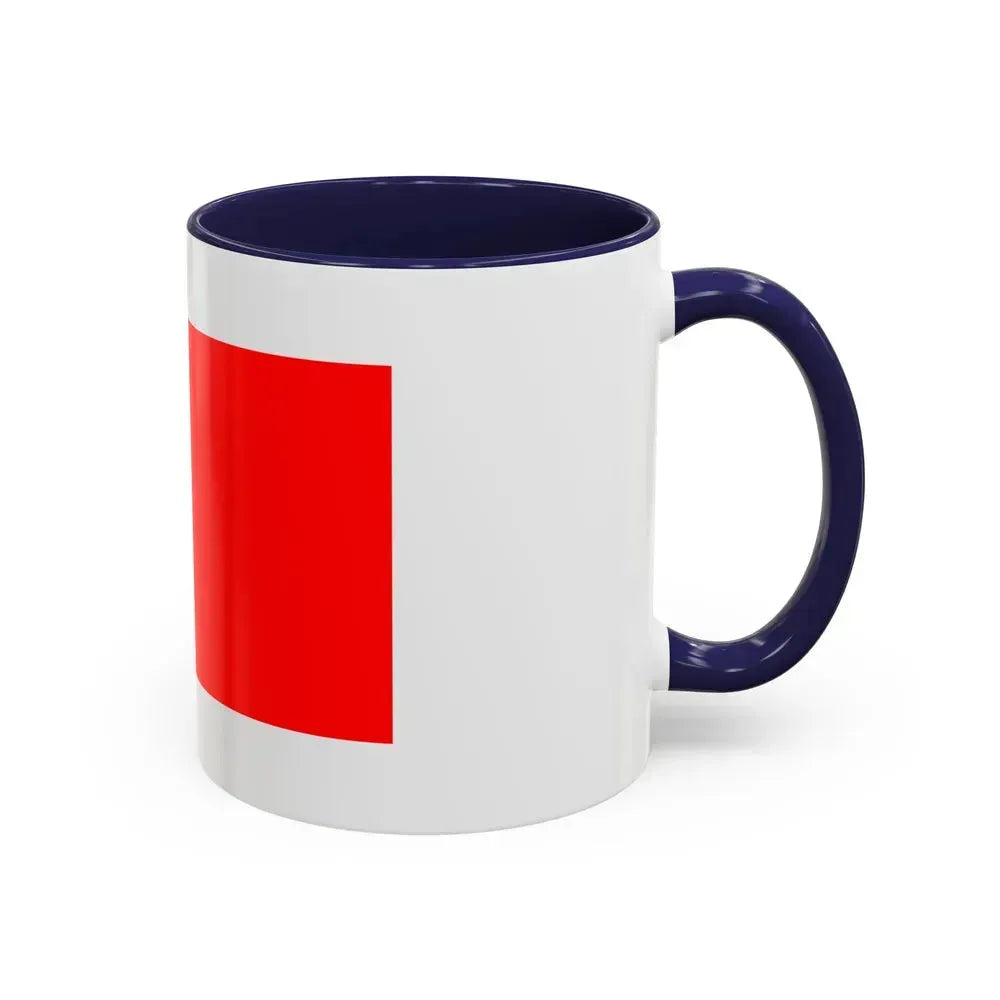 Flag of Hamrun Malta - Accent Coffee Mug - Go Mug Yourself