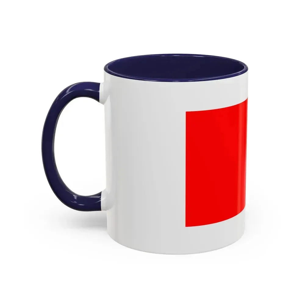Flag of Hamrun Malta - Accent Coffee Mug - Go Mug Yourself