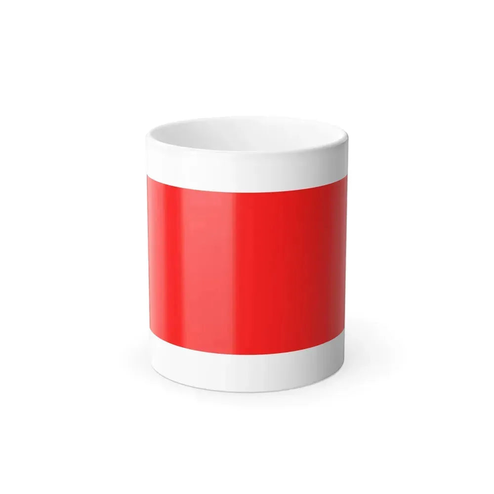 Flag of Hamrun Malta - Color Changing Coffee Mug 11oz - Go Mug Yourself