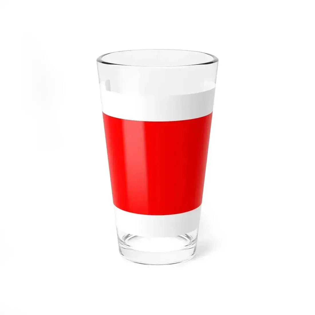 Flag of Hamrun Malta - Pint Glass 16oz 16oz - Go Mug Yourself
