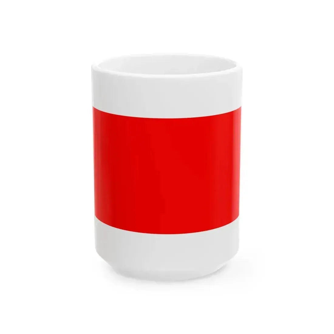 Flag of Hamrun (Malta) White Coffee Mug 15oz - Go Mug Yourself