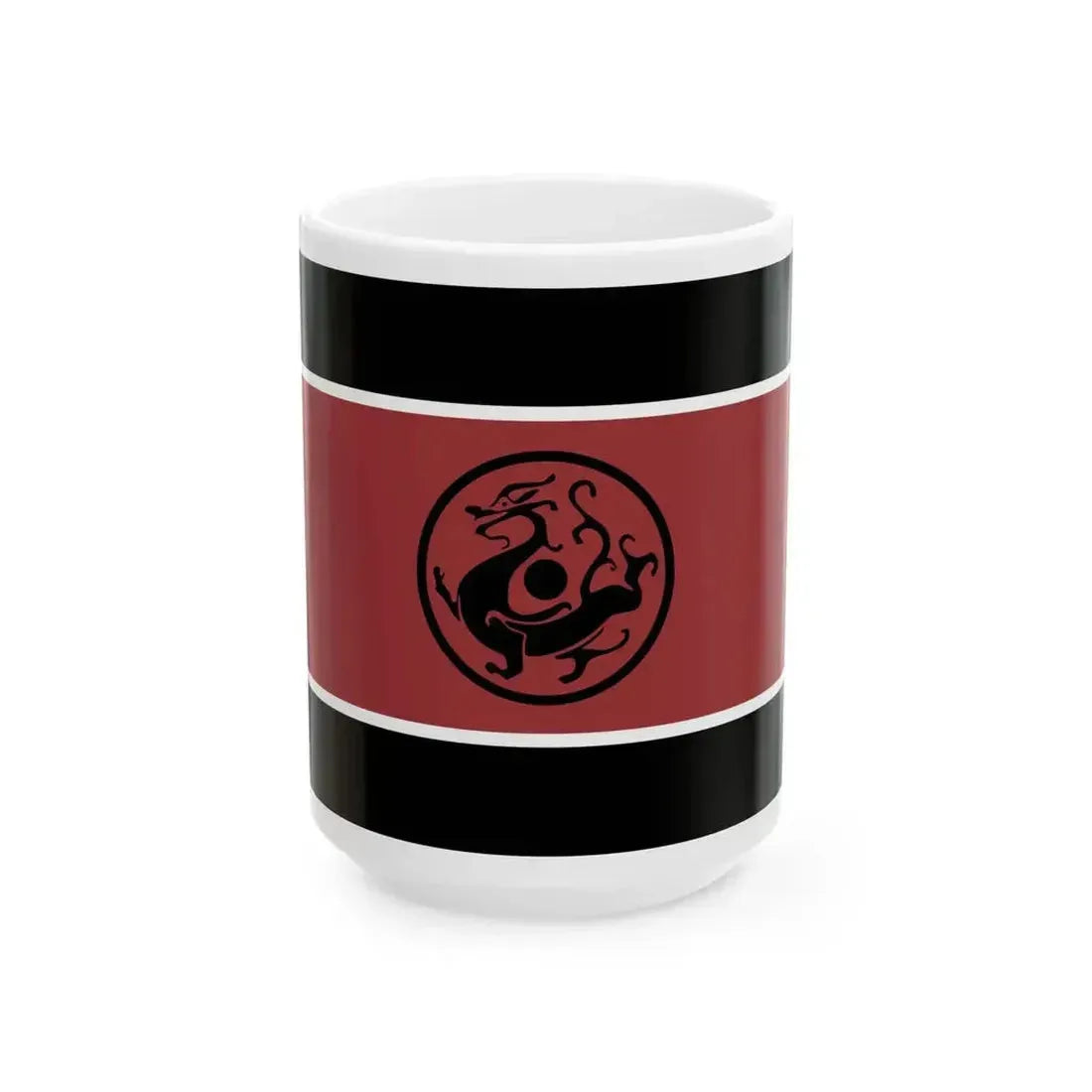 Flag of Han Nation (China) White Coffee Mug 15oz - Go Mug Yourself