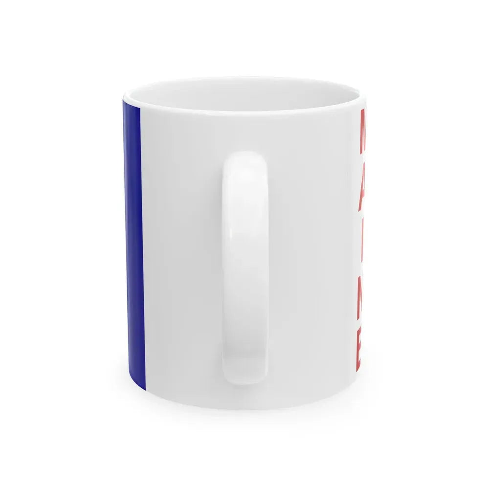 Flag of Hancock County Maine (United States) White Coffee Mug - Go Mug Yourself