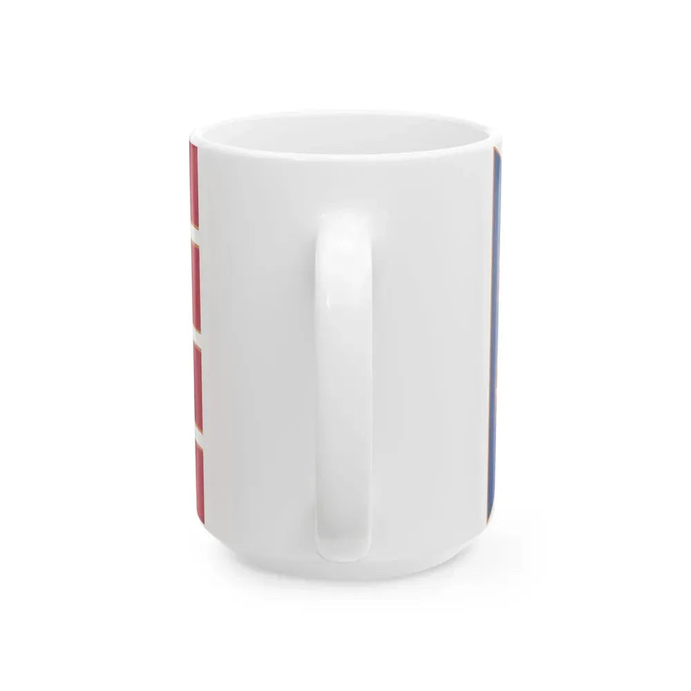 Flag of Hancock County Ohio (United States) White Coffee Mug - Go Mug Yourself