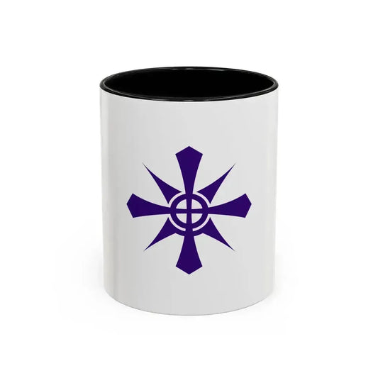 Flag of Handa Aichi Japan - Accent Coffee Mug 11oz Black - Go Mug Yourself