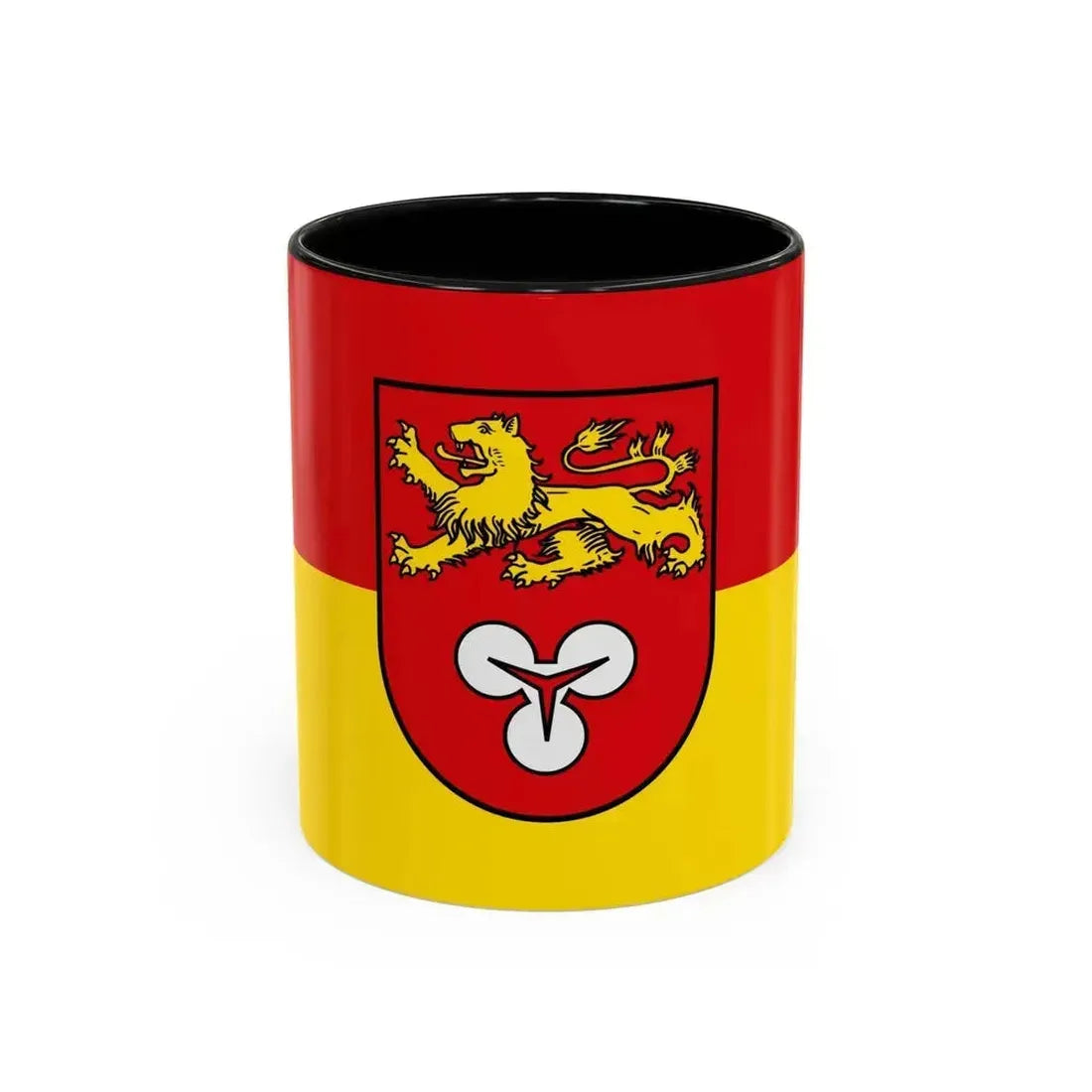 Flag of Hannover Germany - Accent Coffee Mug 11oz Black - Go Mug Yourself