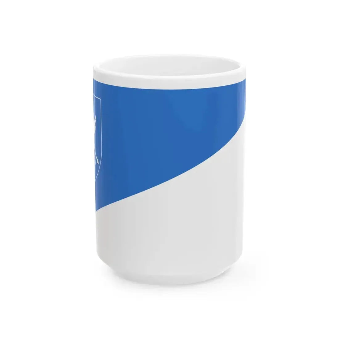 Flag of Hantsavichy District (Belarus) White Coffee Mug 15oz - Go Mug Yourself