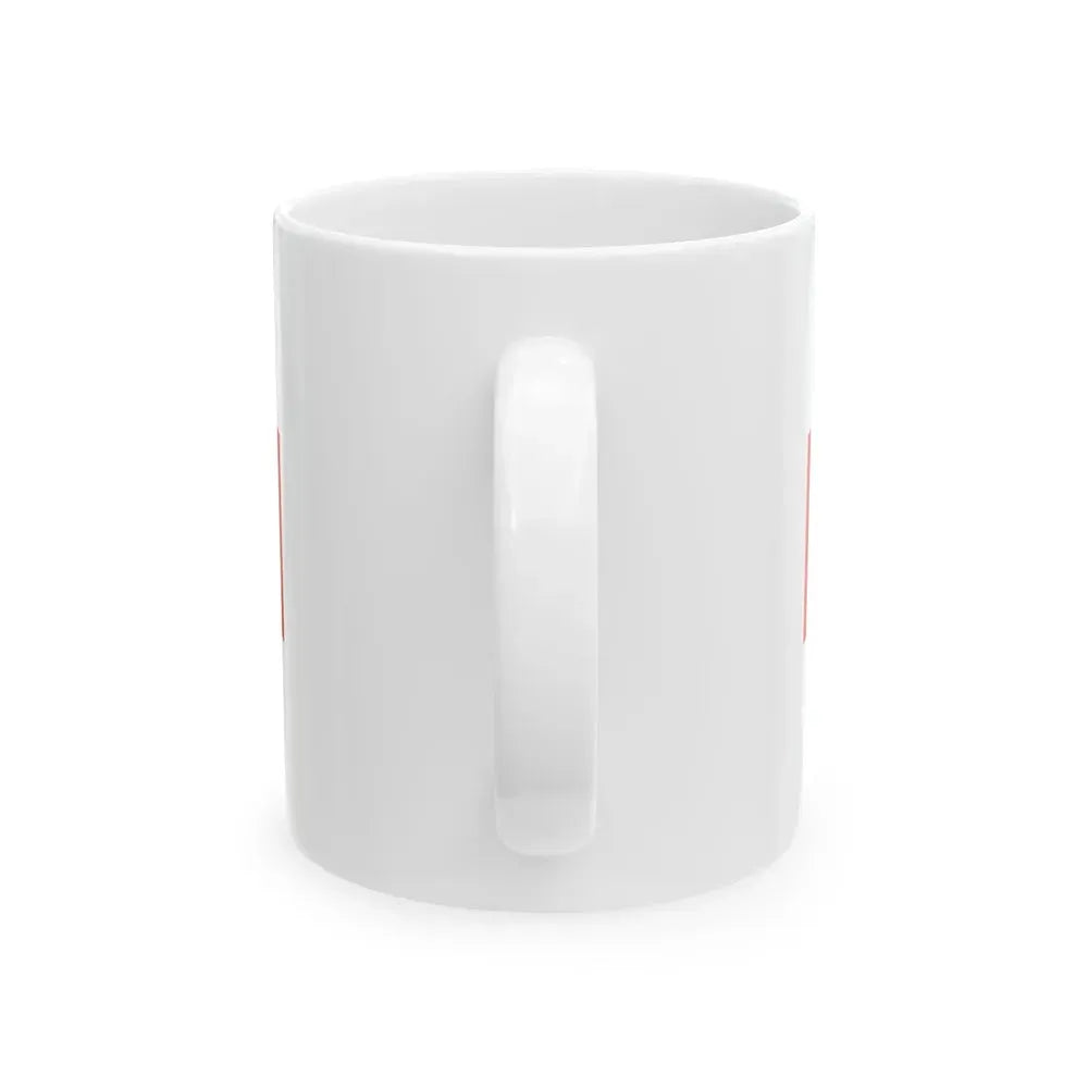 Flag of Hao (France) White Coffee Mug - Go Mug Yourself