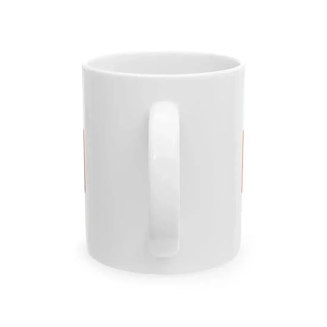 Flag of Hao (France) White Coffee Mug - Go Mug Yourself