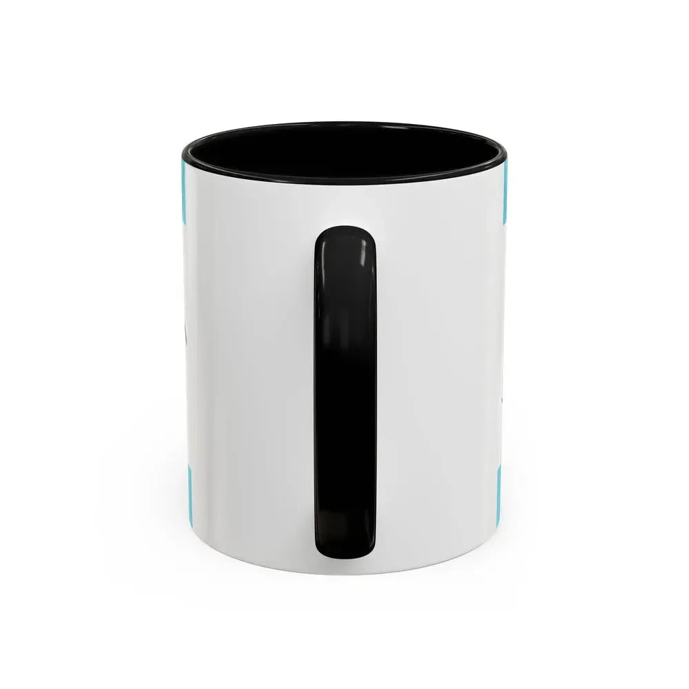 Flag of Har Hebron Israel - Accent Coffee Mug - Go Mug Yourself