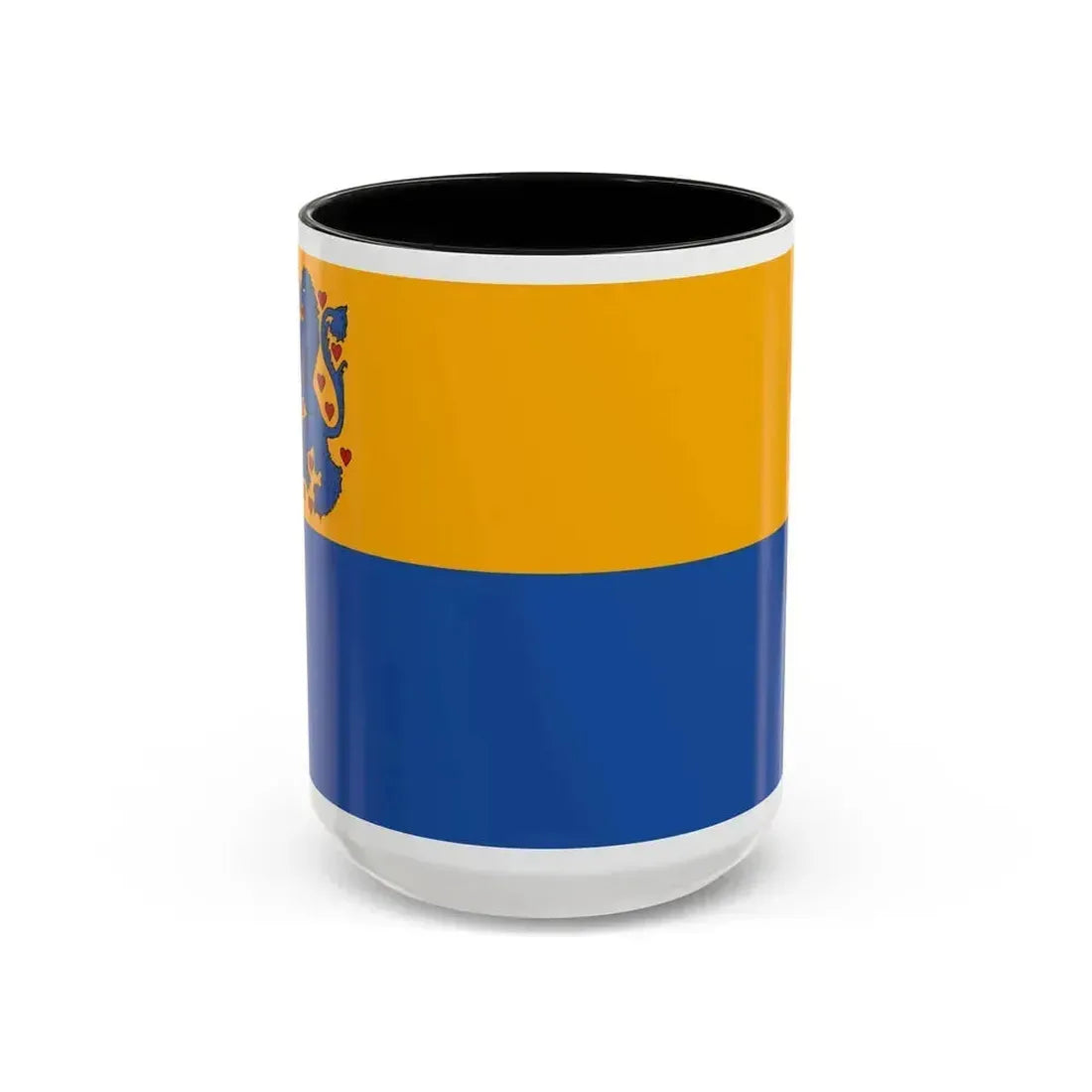 Flag of Harburg Germany - Accent Coffee Mug 15oz Black - Go Mug Yourself