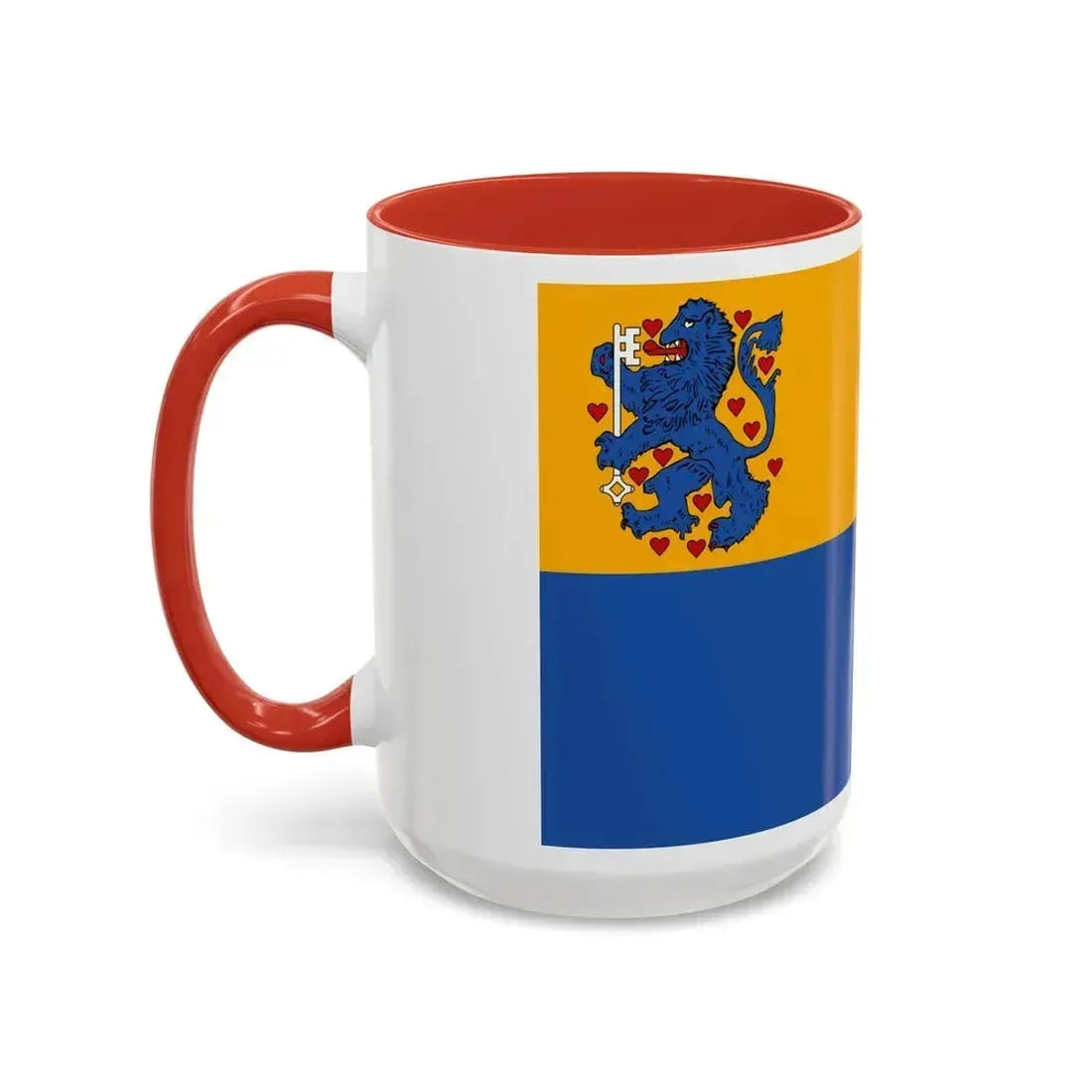 Flag of Harburg Germany - Accent Coffee Mug - Go Mug Yourself