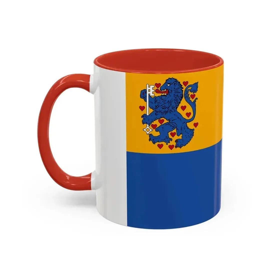 Flag of Harburg Germany - Accent Coffee Mug - Go Mug Yourself