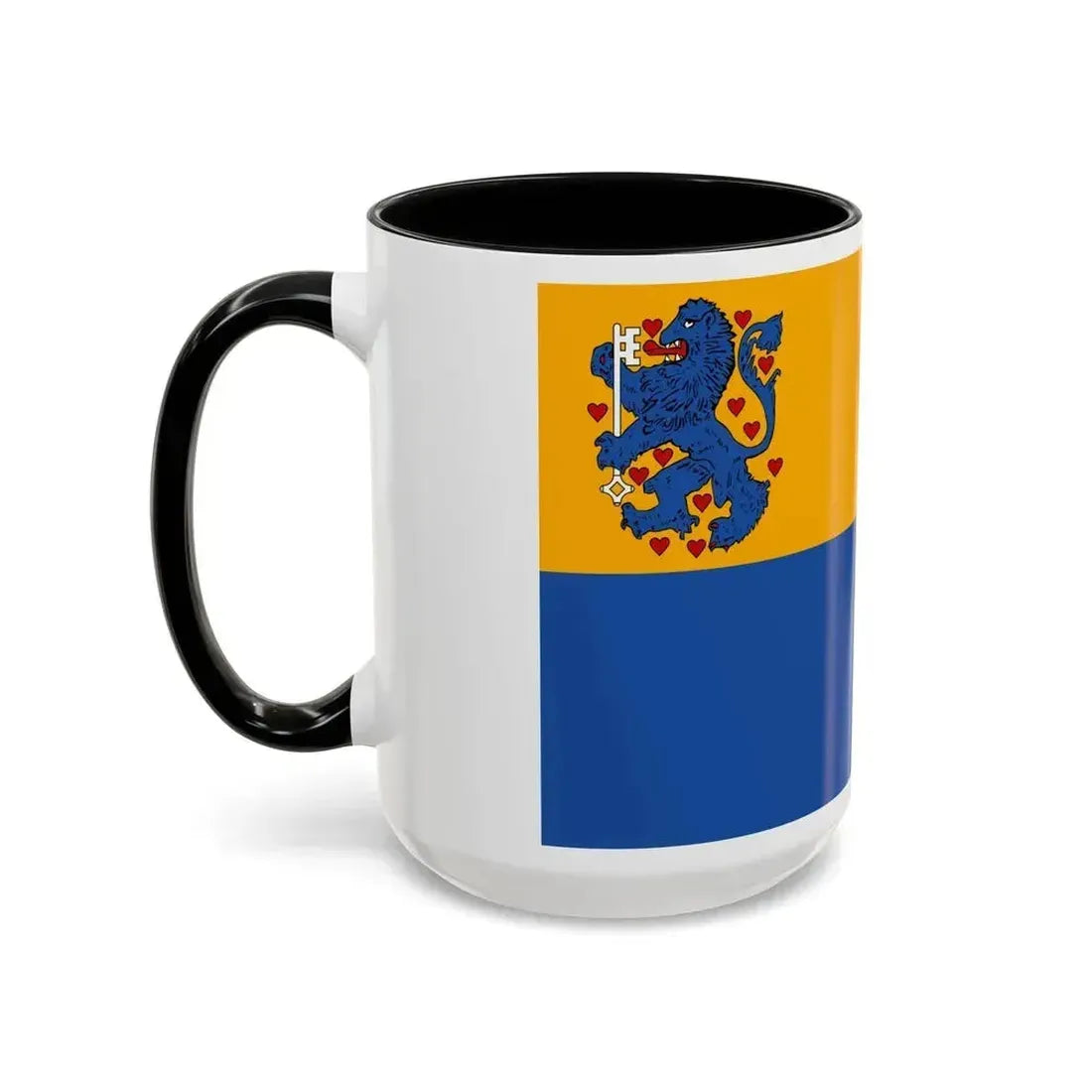 Flag of Harburg Germany - Accent Coffee Mug - Go Mug Yourself