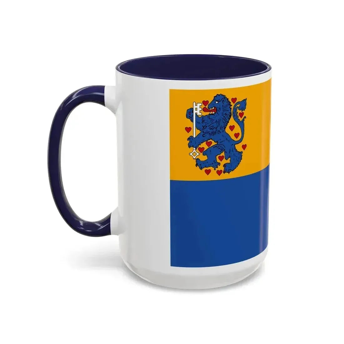 Flag of Harburg Germany - Accent Coffee Mug - Go Mug Yourself