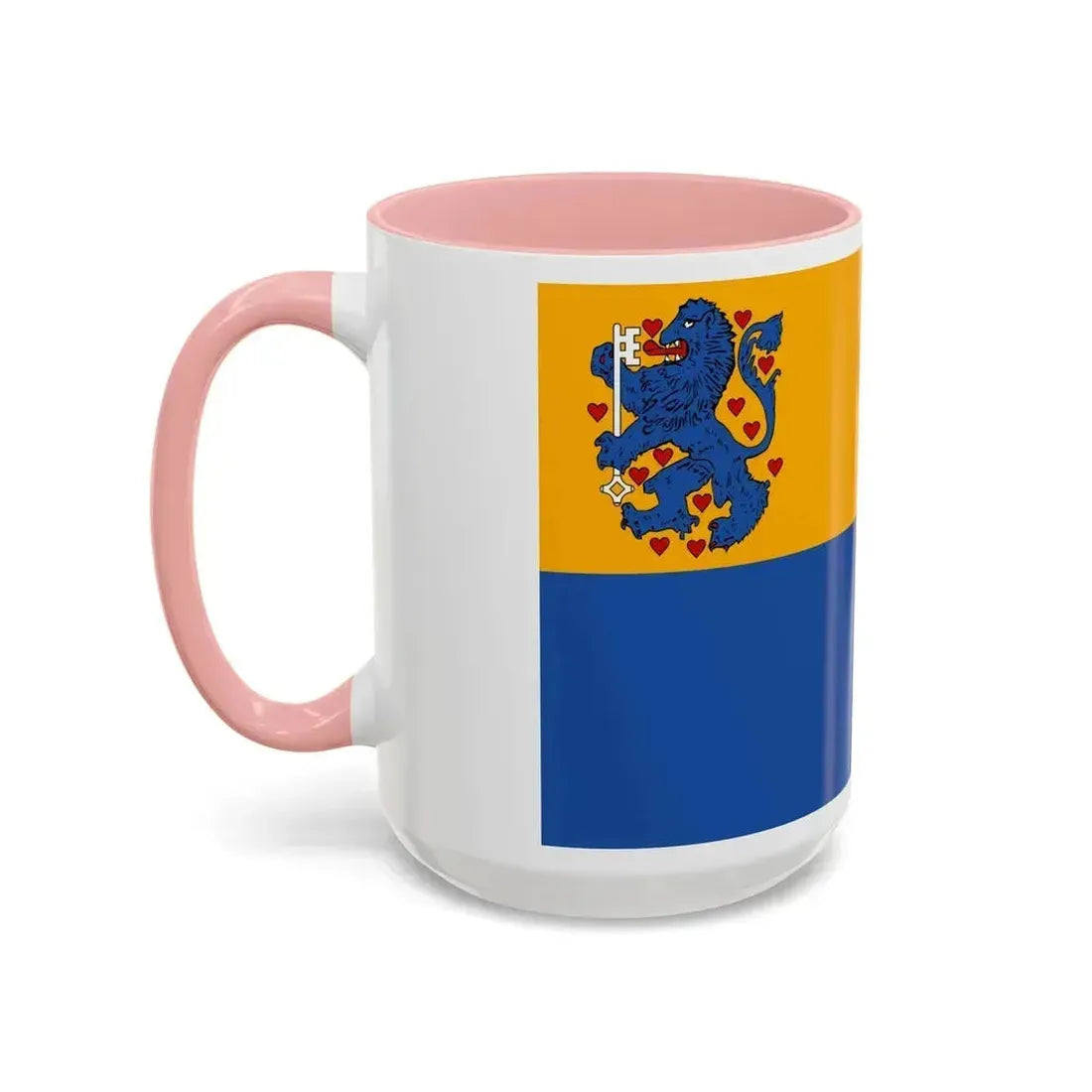 Flag of Harburg Germany - Accent Coffee Mug - Go Mug Yourself