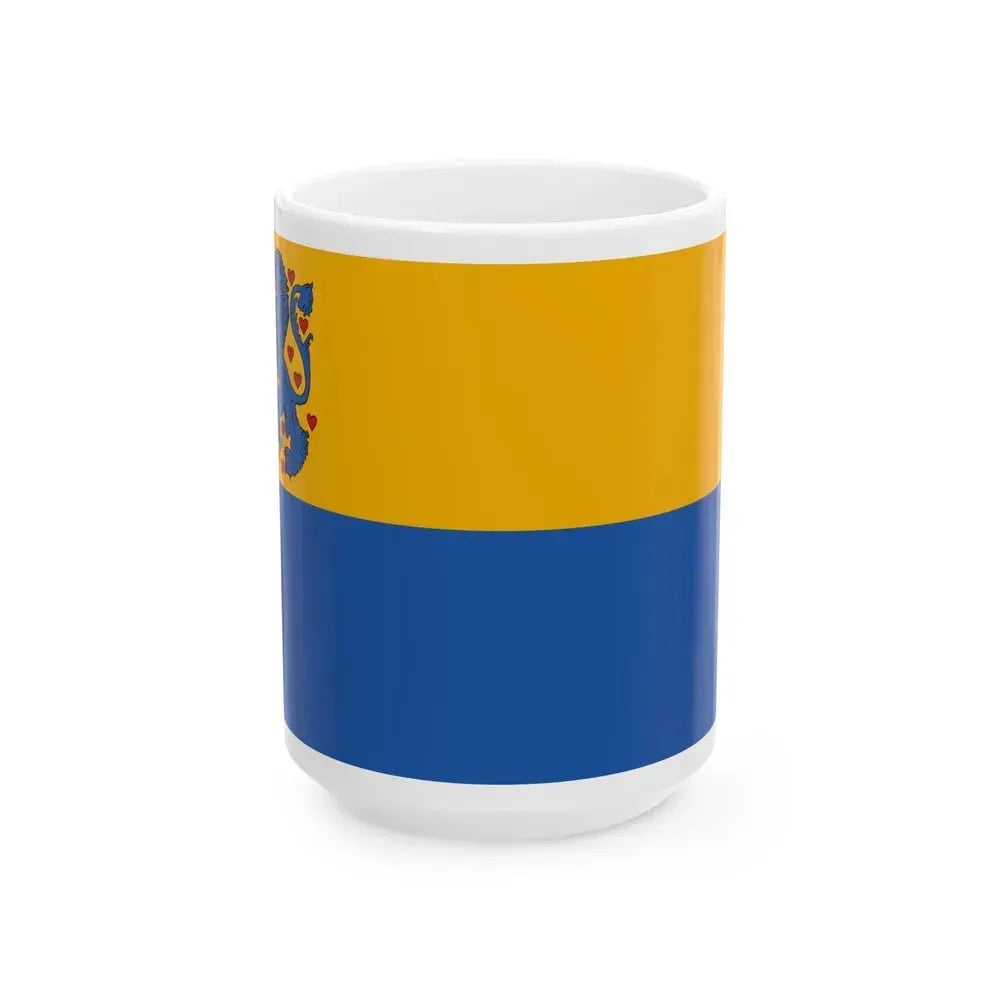 Flag of Harburg Germany - White Coffee Mug 15oz - Go Mug Yourself