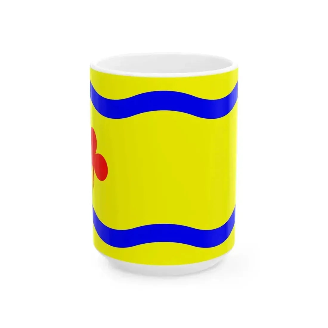 Flag of Hardenberg (Netherlands) White Coffee Mug 15oz - Go Mug Yourself