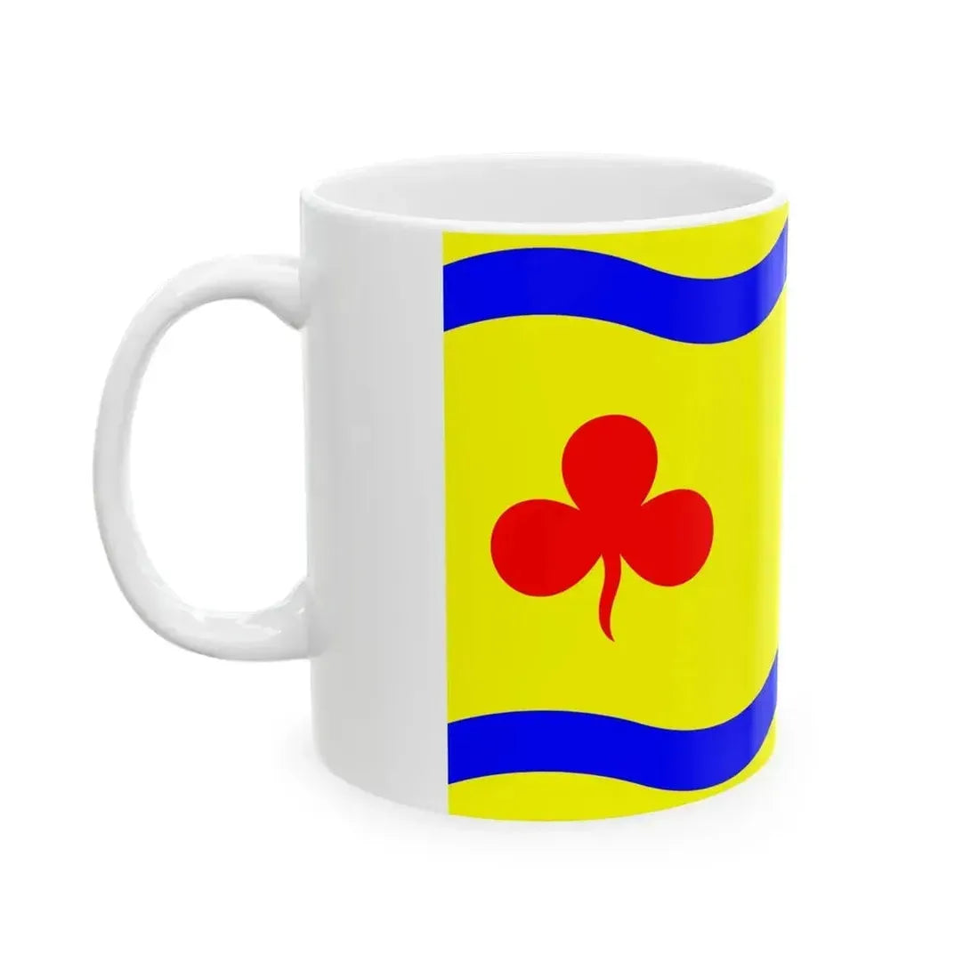 Flag of Hardenberg (Netherlands) White Coffee Mug - Go Mug Yourself